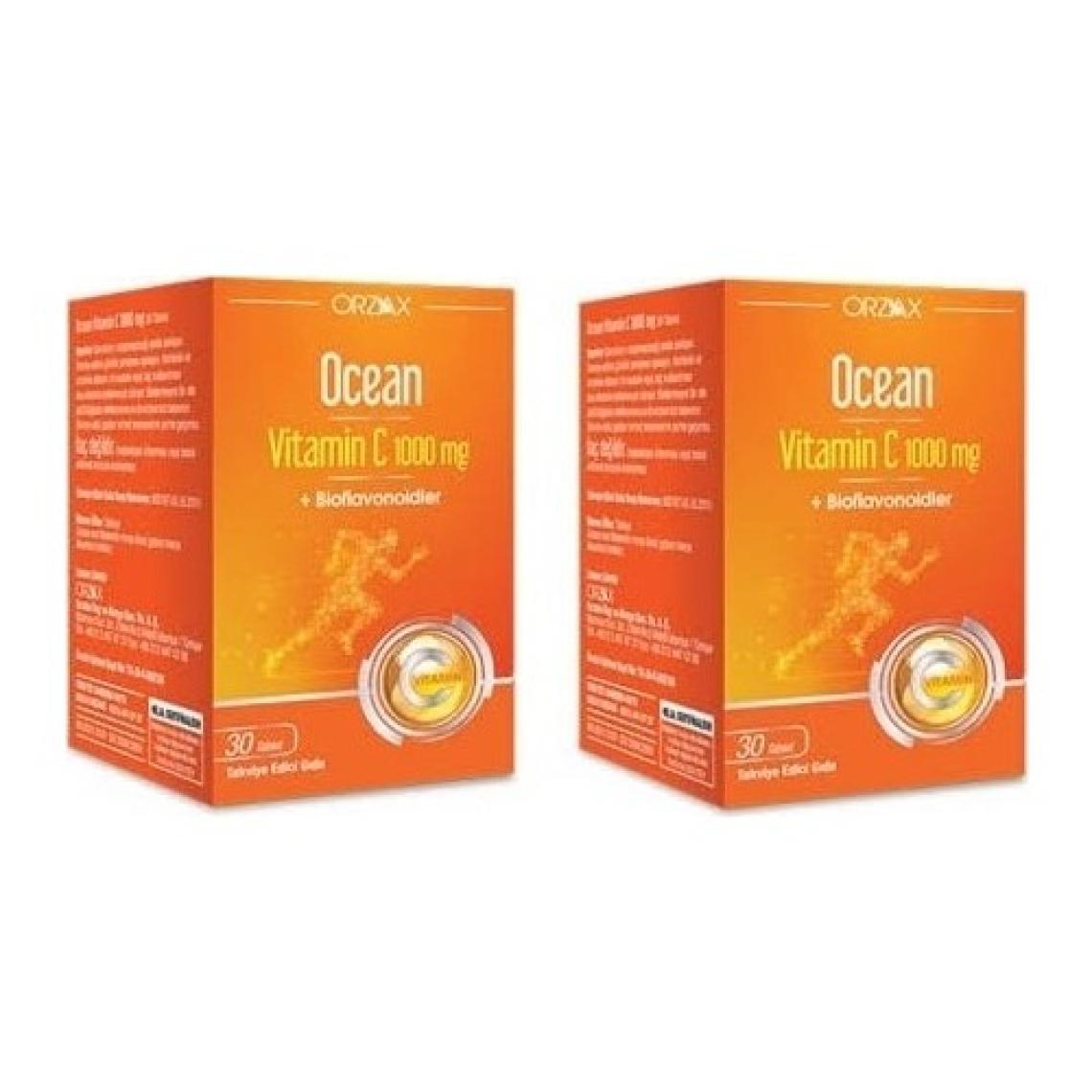 Orzax Ocean Vitamin C 1000 mg 30 Tablet 2 Kutu