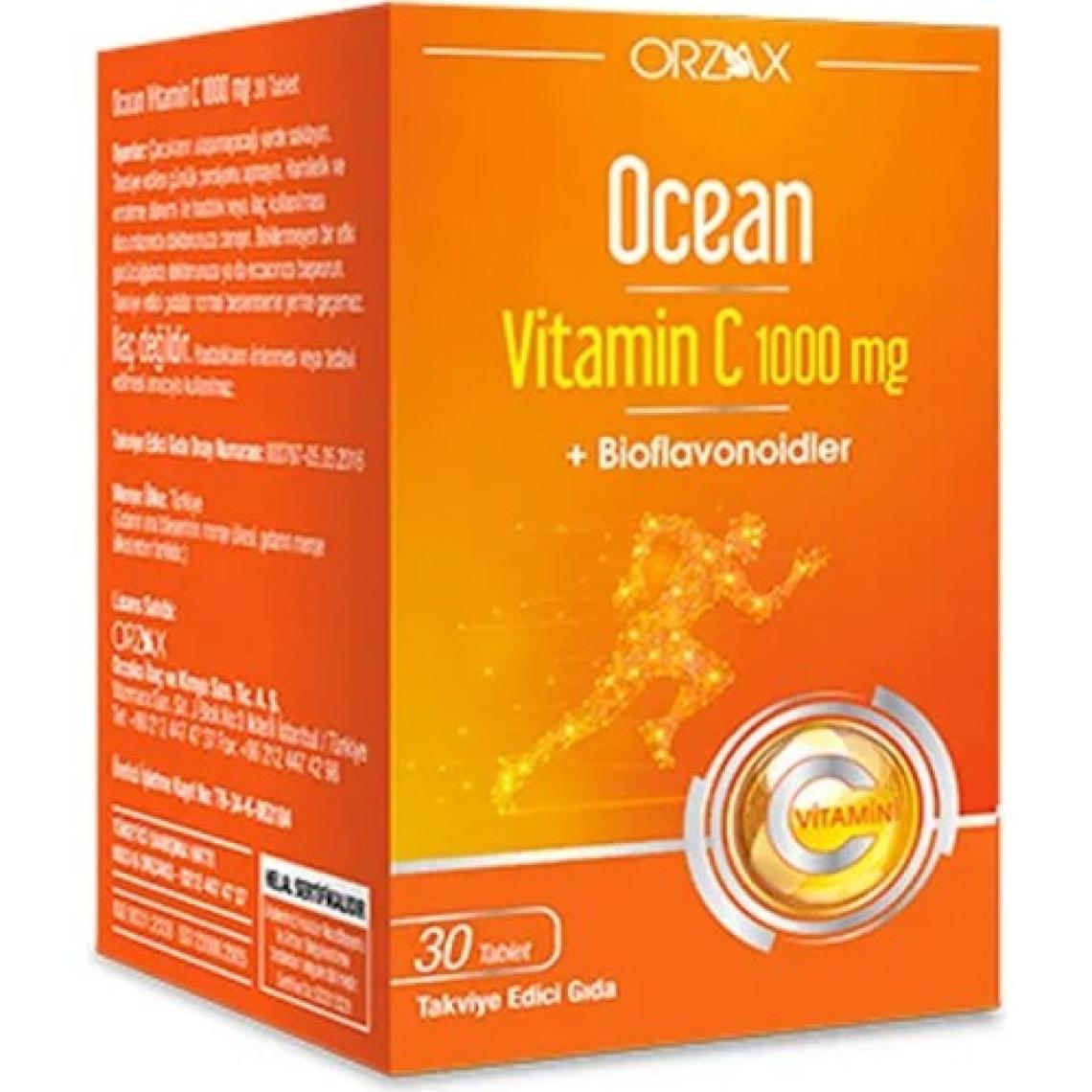 Orzax Ocean Vitamin C 1000 mg 30 Tablet 2 Kutu