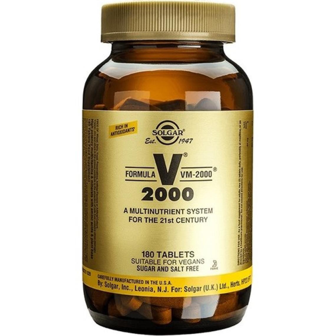 Solgar Vm 2000 180 Tablet