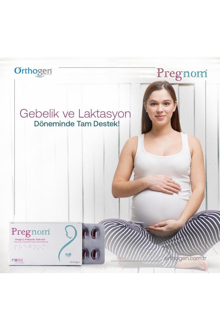 Orthogen Pregnom Max 60 Soft-Jel Kapsül