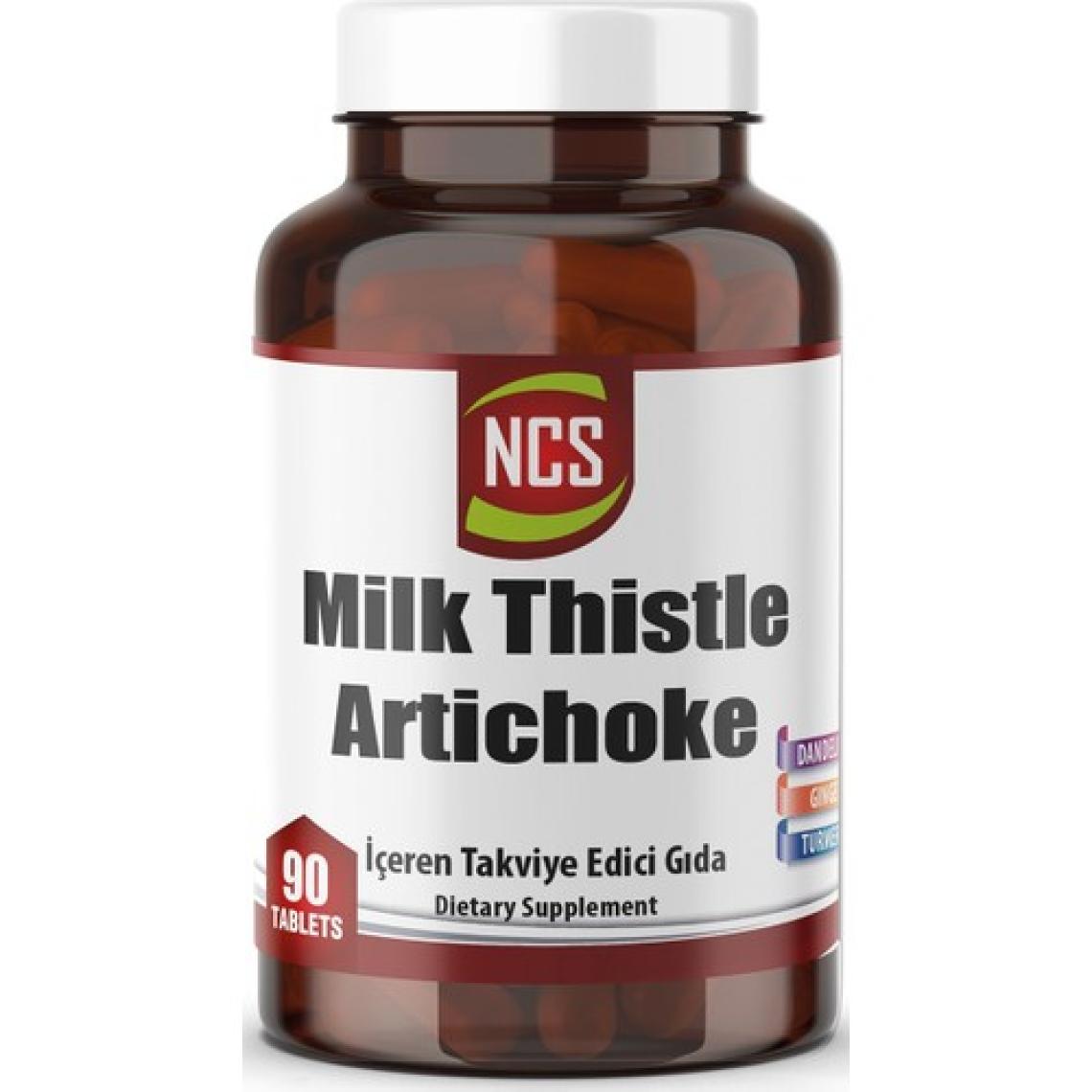 Ncs Milk Thistle Artichoke Zerdeçal Karahindiba Zencefil Maydanoz Deve Dikeni Enginar 90 Tablet