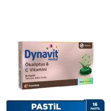 Dynavit Herbal Mentol ve Okaliptus 16 Pastil