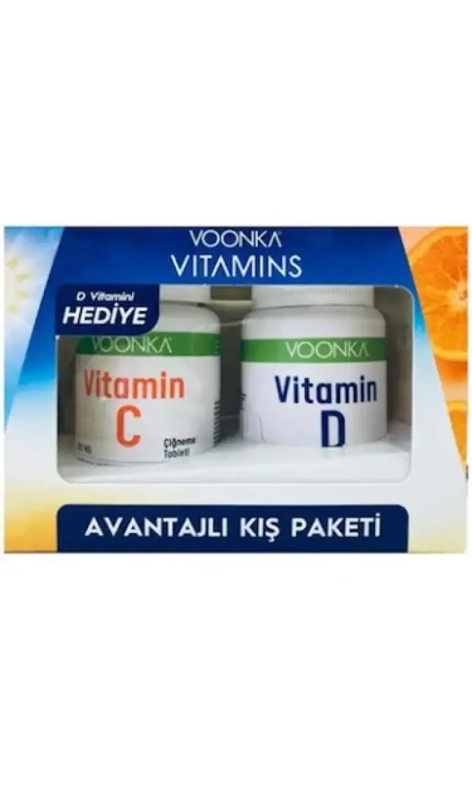 Voonka Vıtamın C+Vıt D Kofre