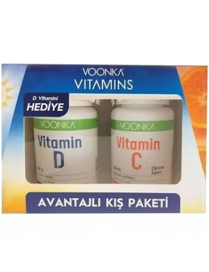 Voonka Vıtamın C+Vıt D Kofre