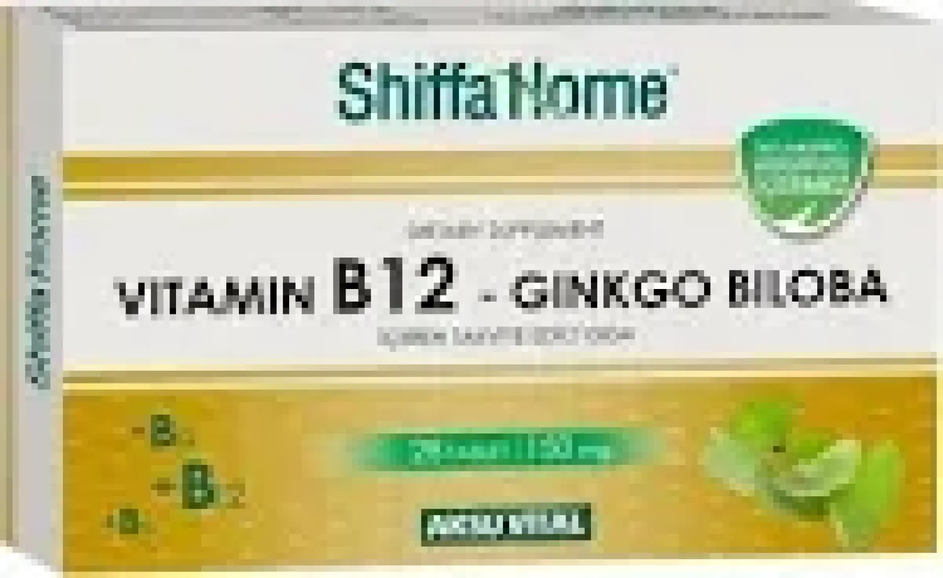Shiffa Home B12 Ginko Biloba 150 mg 28 Tablet