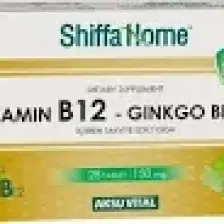 Shiffa Home B12 Ginko Biloba 150 mg 28 Tablet