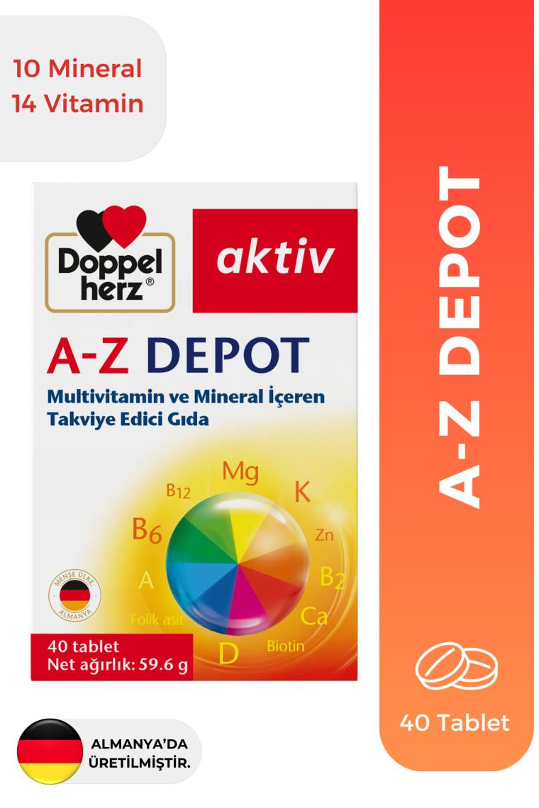 Doppelherz Aktiv A-Z Depot Multivitamin 40 Tablet