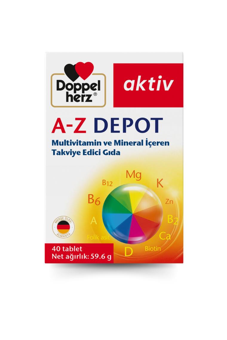 Doppelherz Aktiv A-Z Depot Multivitamin 40 Tablet