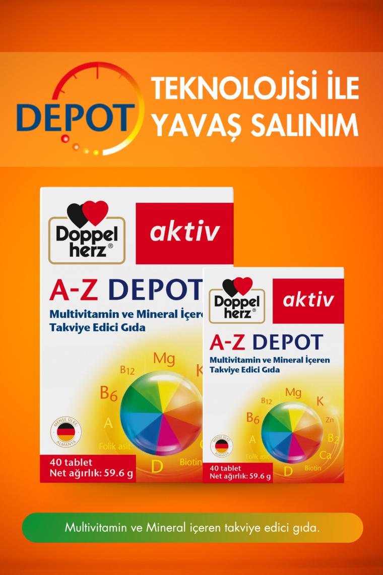 Doppelherz Aktiv A-Z Depot Multivitamin 40 Tablet