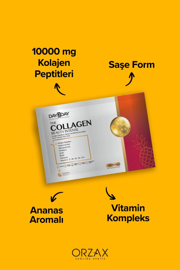 Day2day The Collagen Beauty Intense Ananas Aromalı 30 Saşe