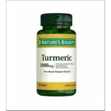 Nature's Bounty Turmeric Curcumin 1000 Mg Plus Black Pepper 60 Kapsül