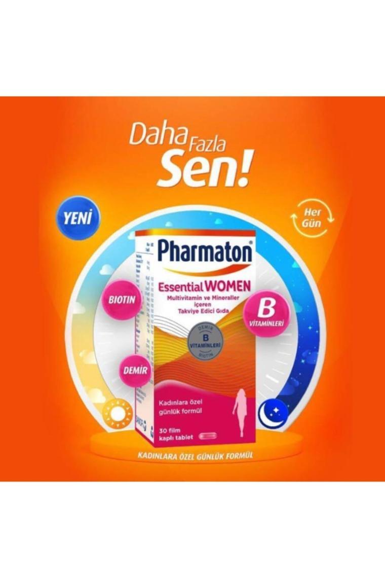 Pharmaton Essential Men 30 Kapsül + Pharmaton Essential Women 30 Kapsül
