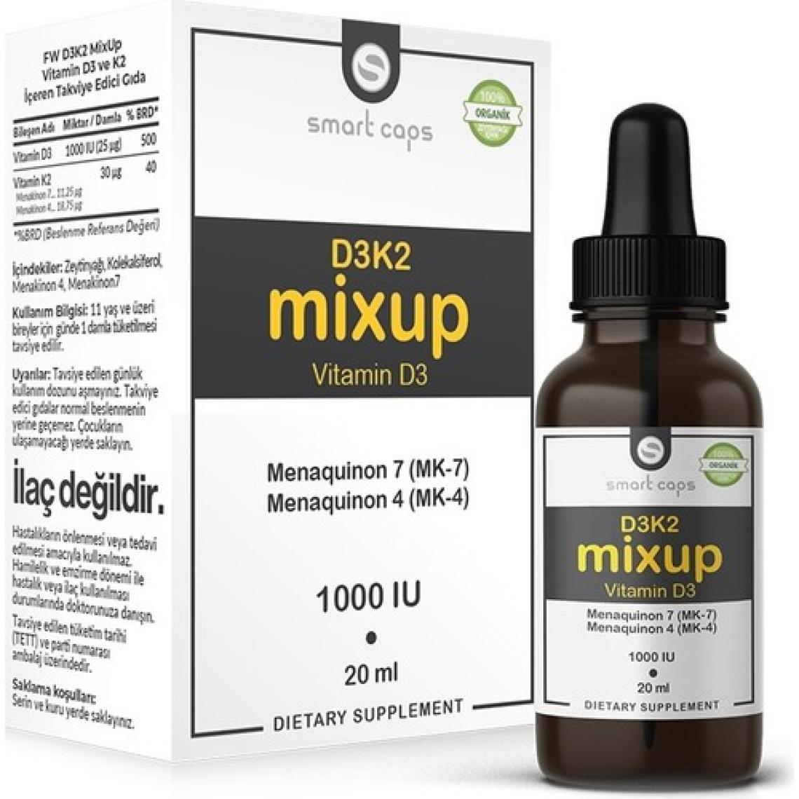 Smartcaps   D3K2 Mixup 20 ml Damla
