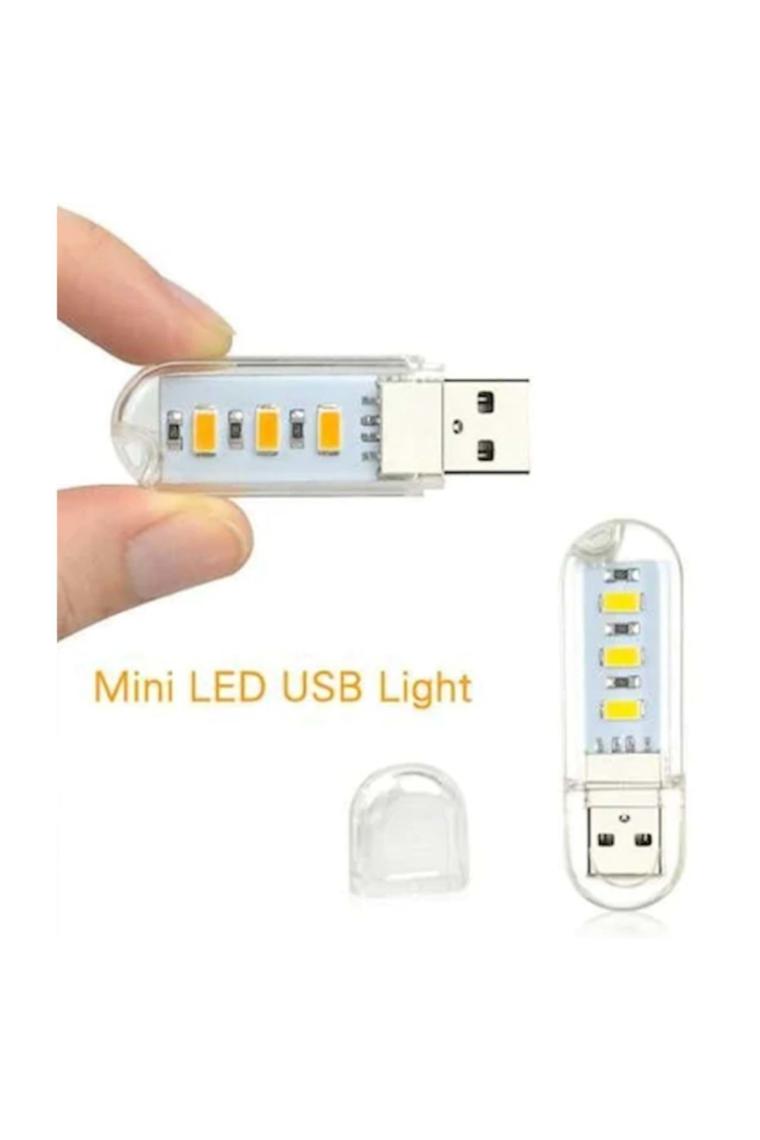 Taşınabilir Mini Flash Usb Led Işık Lamba Gece Lambası Ld-03