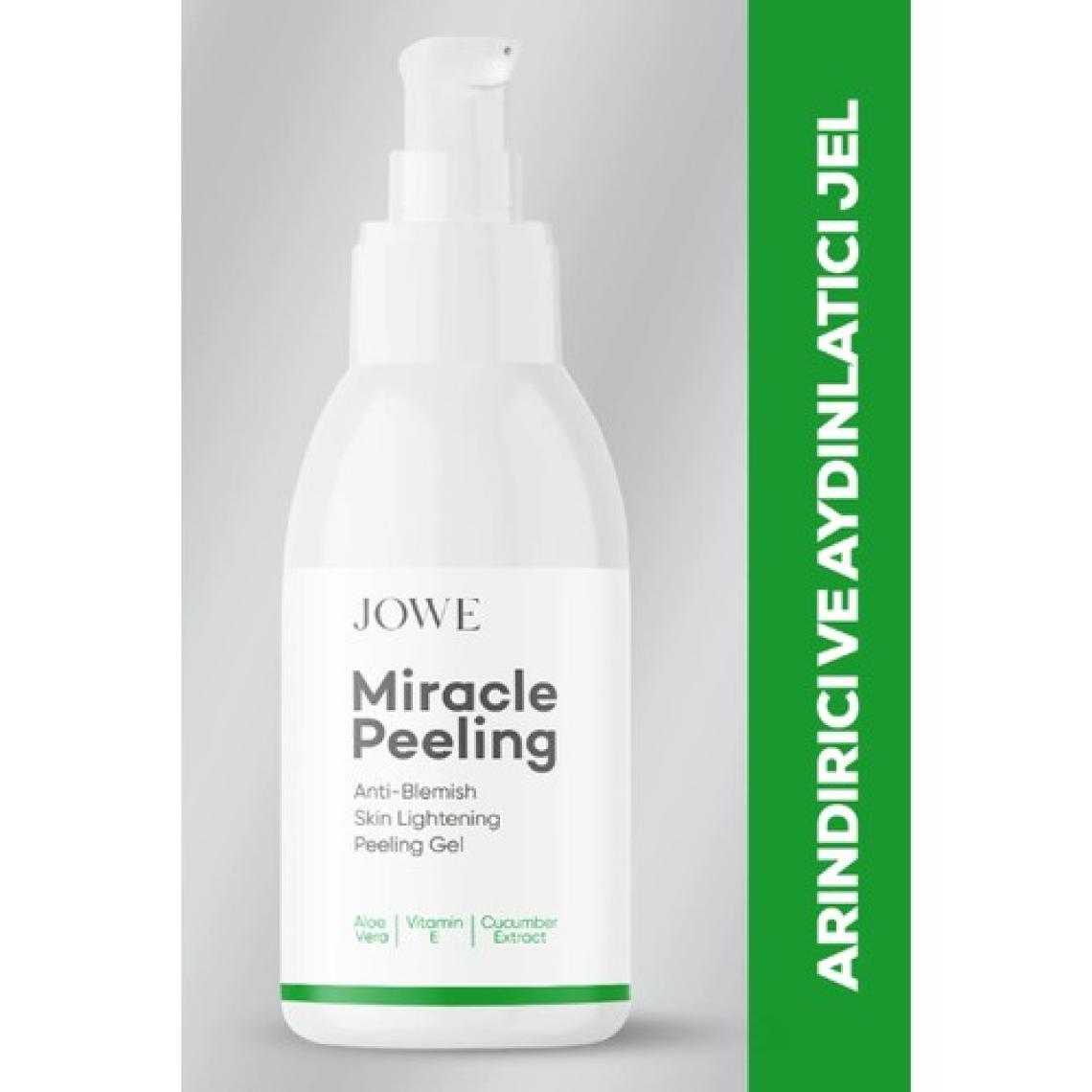 Jowe Aloe Vera Peeling Jeli - Tüm Cilt Tipleri için Derin Temizlik ve Canlandırma, 100 ml