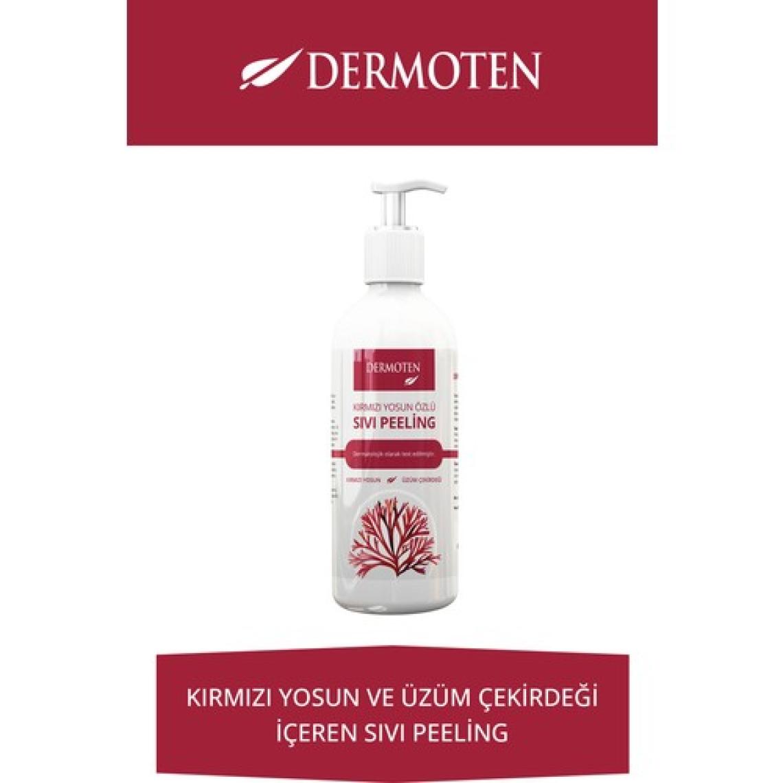 Dermoten Kırmızı Yosun Özlü Sıvı Peeling - 150 ml