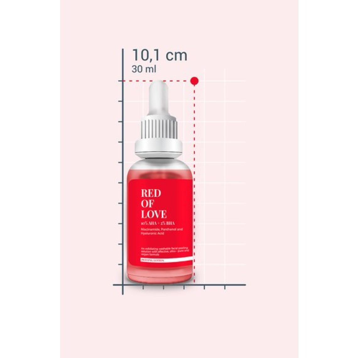 SHE VEC RED OF LOVE - Bariyer Onarımı ve Güçlü Antioksidan Koruma Sağlayan Resurfacing Peeling Losyon