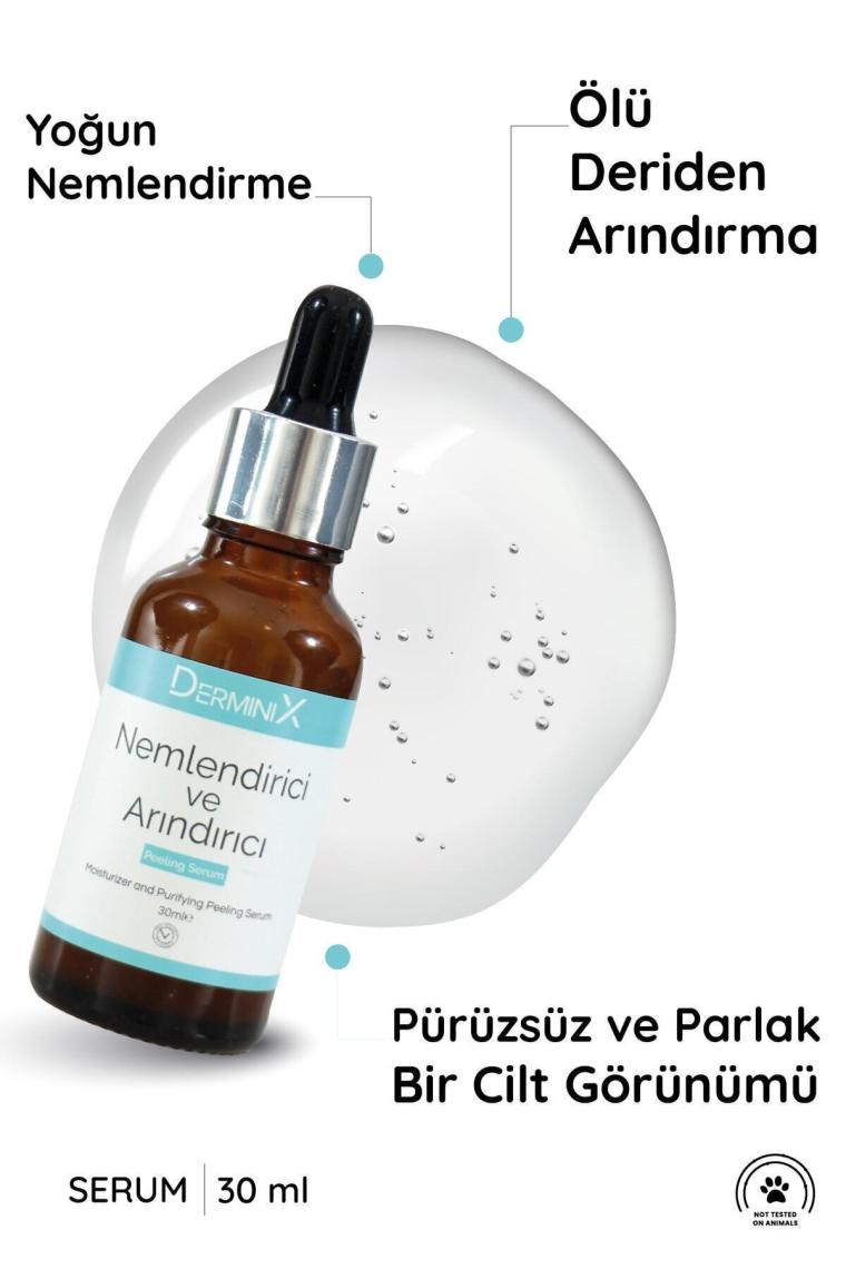 Nemlendirici Ve Arındırıcı Peeling Cilt Bakım Serumu