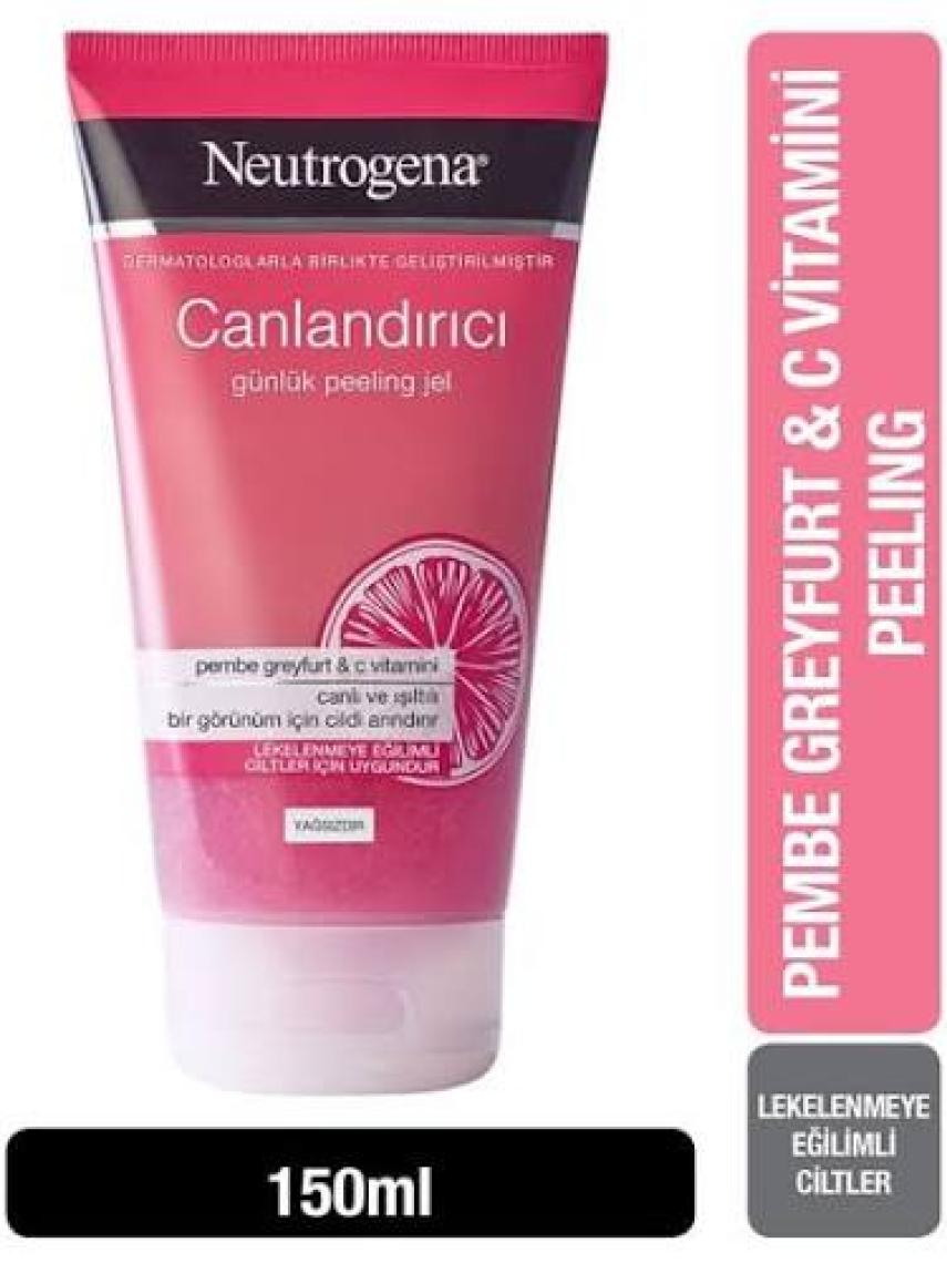 Neutrogena Canlandırıcı Pembe Greyfurt Günlük Peeling Jel 150 ml