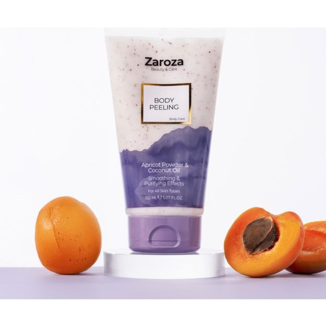 Zaroza Arındırıcı Vücut Peelingi Kayısı Çekirdeği  Hindistan Cevizi Yağı 150 ml