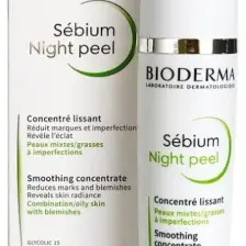 Sebium Night Peel Yağlı Akne Eğilimli Ciltler Glikolik Asit İçeren Peeling Etkili Gece Serumu 40 ml