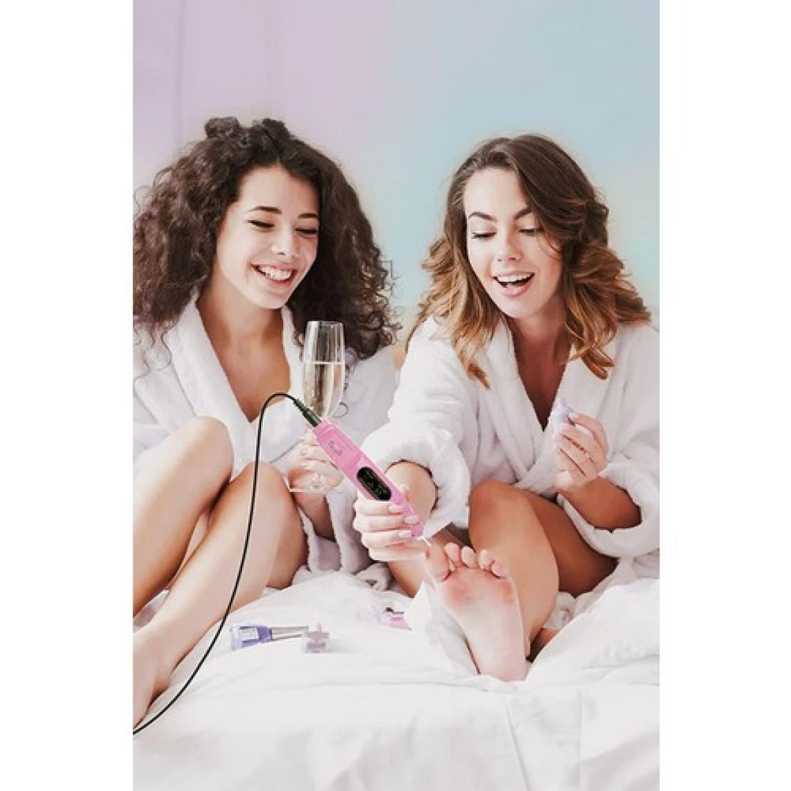 Dempower Elektrikli Manikür-Pedikür-Törpü Makinesi Pembe