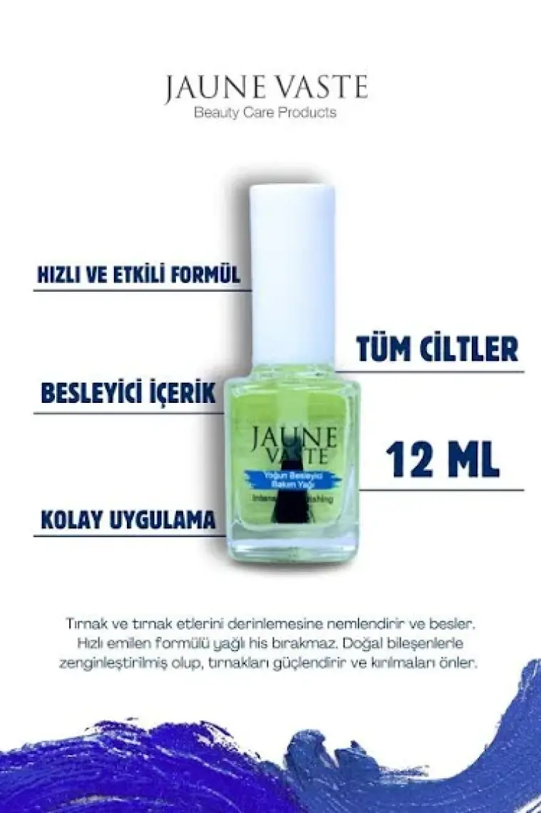 Jaune Vaste Yoğun Besleyici Bakım Yağı (Intensive Nourıshıng Care Oıl)