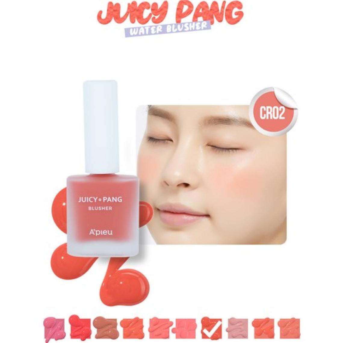 MISSHA Meyve Kokulu, Nemlendirici, Doğal Görünümlü Sıvı Allık A'PIEU Juicy-Pang Water Blusher (CR02)