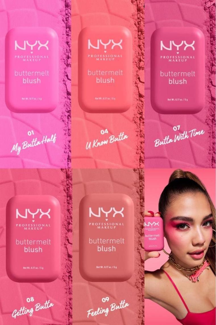 NYX Professional Makeup Buttermelt Blush Kremsi Pembe Pudra Allık - 08 Getting Butta