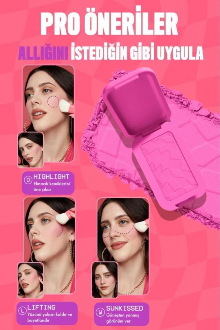 NYX Professional Makeup Buttermelt Blush Kremsi Pembe Pudra Allık - 08 Getting Butta