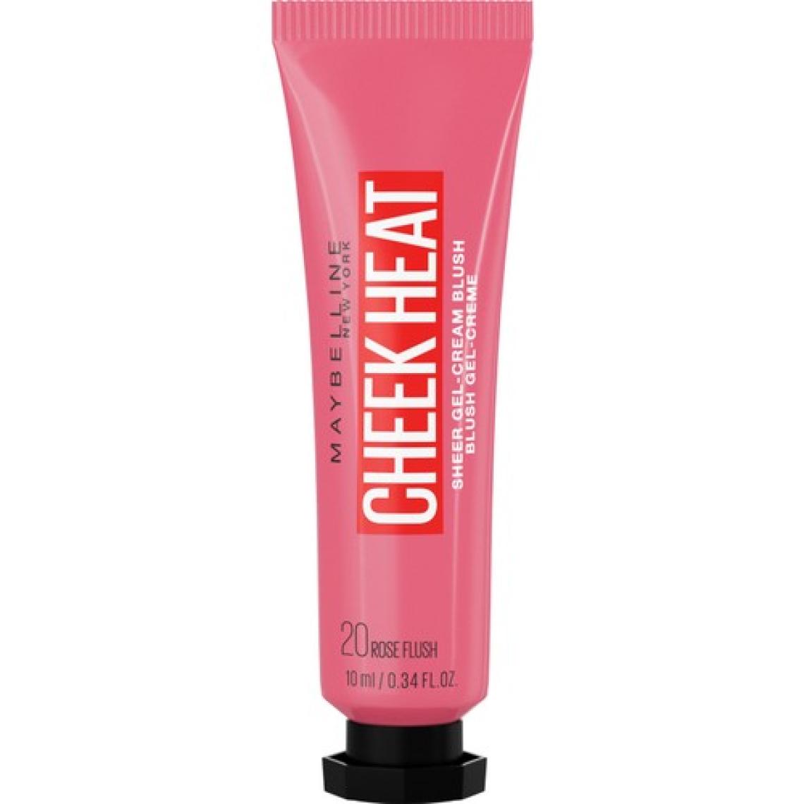 Maybelline Cheek Heat 20 Rose Flash Likit Allık