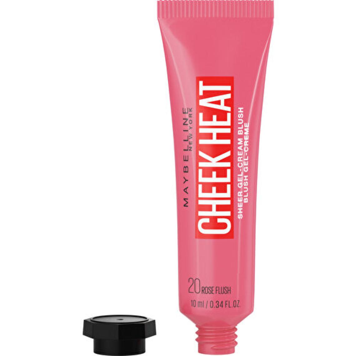 Maybelline Cheek Heat 20 Rose Flash Likit Allık
