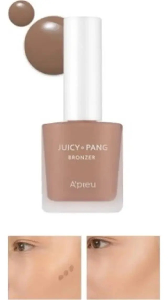 MISSHA Kolay Uygulanılabilen, Kalıcı, Doğal Görünüm Sunan Likit Bronzer Juicy-Pang Water Bronzer (BR02)