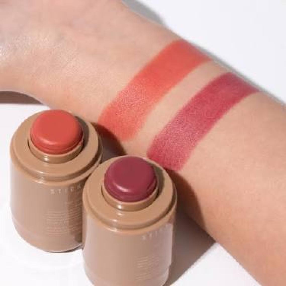 Pop Beauty Doğal Görünüm, Nemlendirici Etkili, Yanak ve Dudak Renklendirici Stick Allık