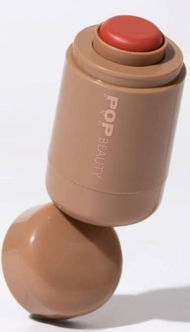 Pop Beauty Doğal Görünüm, Nemlendirici Etkili, Yanak ve Dudak Renklendirici Stick Allık