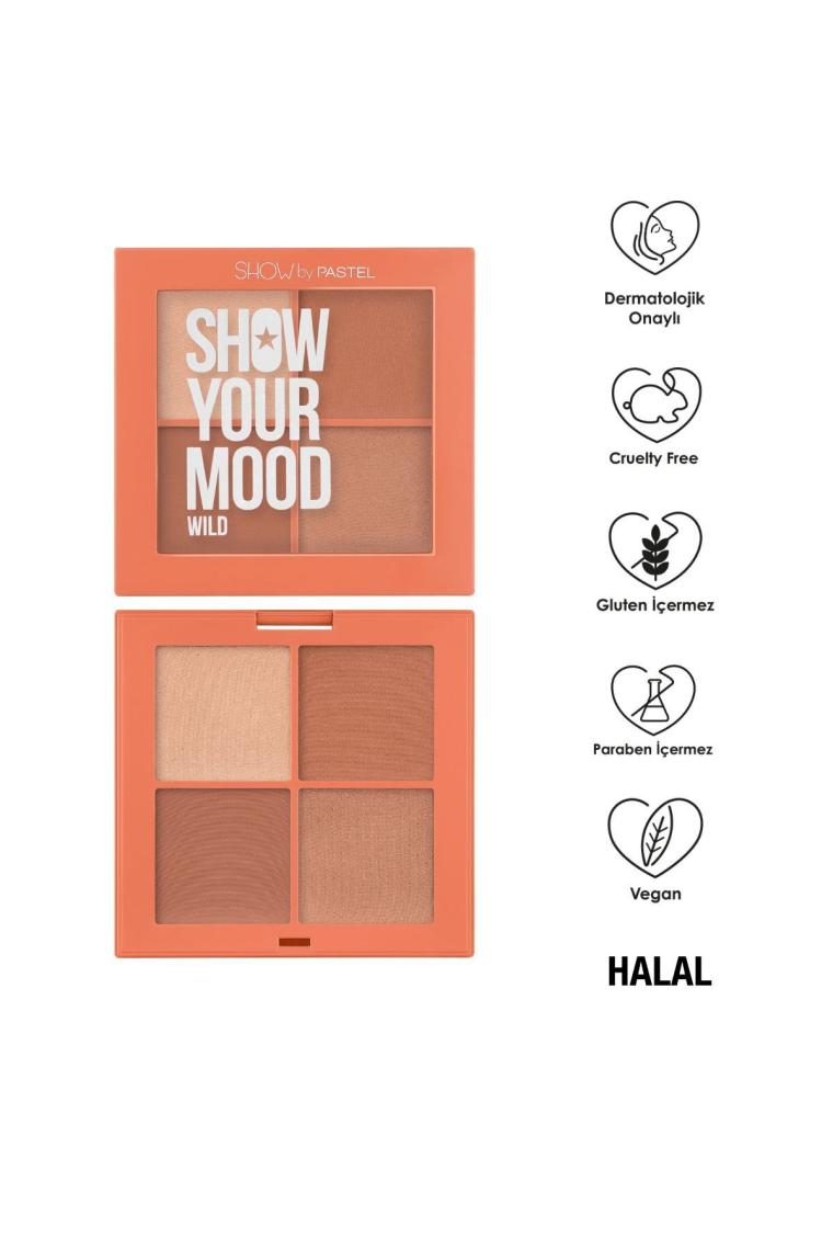 Show By Pastel Your Mood Blush Allık Paleti 441 Wild