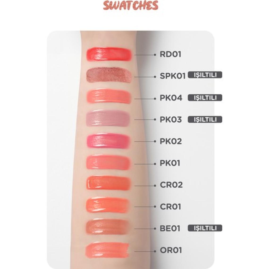 MISSHA Meyve Kokulu, Nemlendirici, Doğal Görünümlü Sıvı Allık A'PIEU Juicy-Pang Water Blusher (BE01)