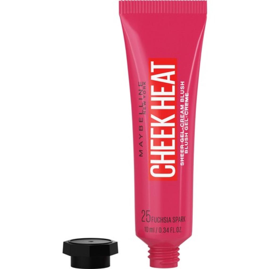 Maybelline Cheek Heat 25 Fuchsia Spark Likit Allık