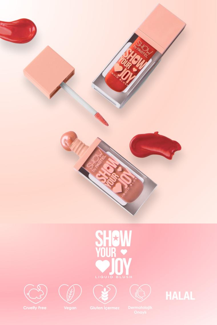 Show Your Joy Liquid Blush - Likit Allık 53