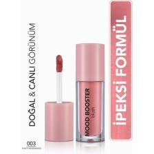 Flormar Mood Booster Doğal Görünüm Veren Yoğun Pigmentli Likit Allık (003 That's Rosewood)