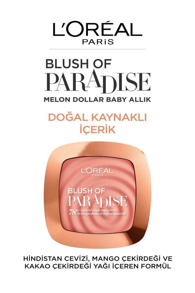 Loreal Paris Wake Up & Glow 03 Melon Dollar Baby Allık