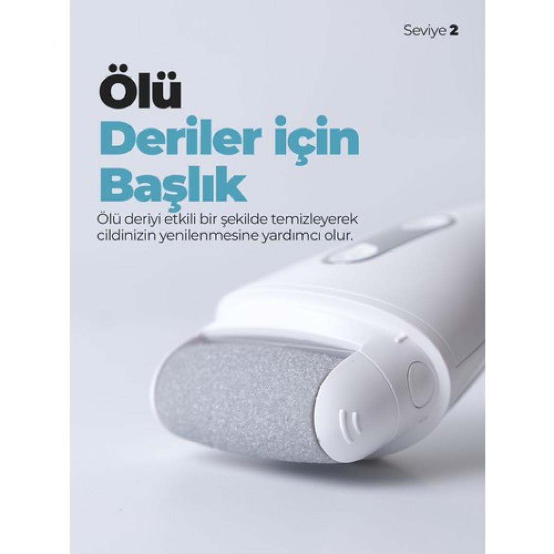 Pirantech BCM-1138T LED Ekran Göstergeli Turbo Modlu Su Geçirmez Ayak Bakım Törpüsü