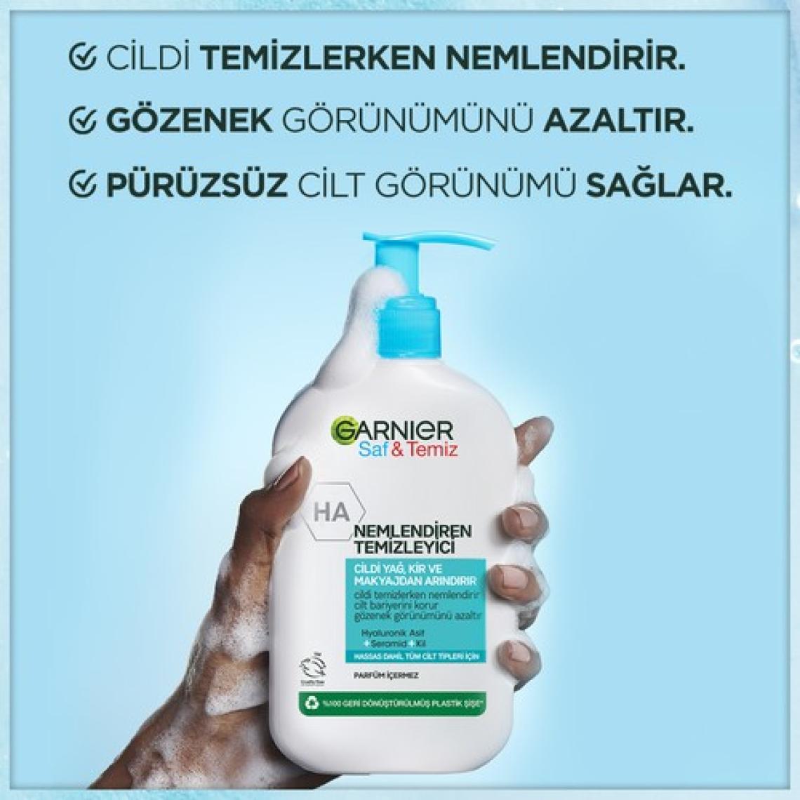 Garnier Saf&Temiz Nemlendiren Temizleyici 250 Ml
