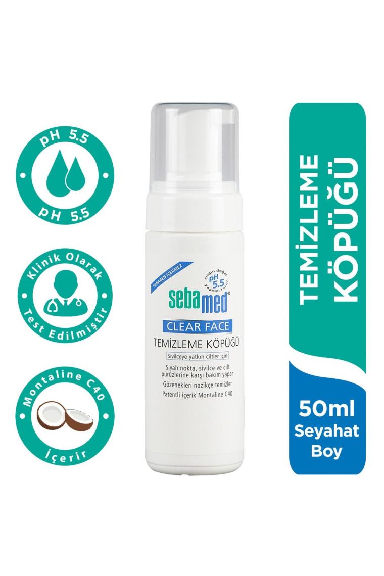 Sebamed Clear Face Yüz Temizleyici Köpüğü 50 ml