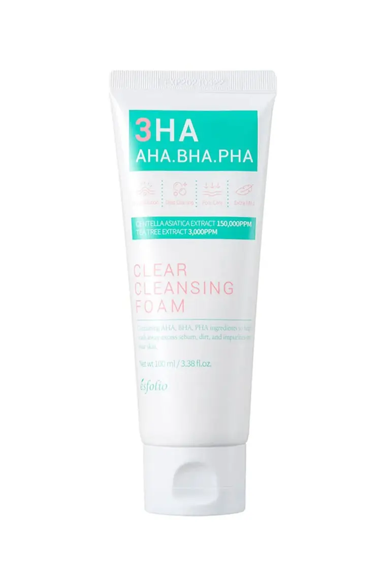 Esfolio Salisilik Asit İçeren Akneye Meyilli Ciltler İçin Temizleme Köpüğü - Esfolio 3ha Clear Cleansing Foam