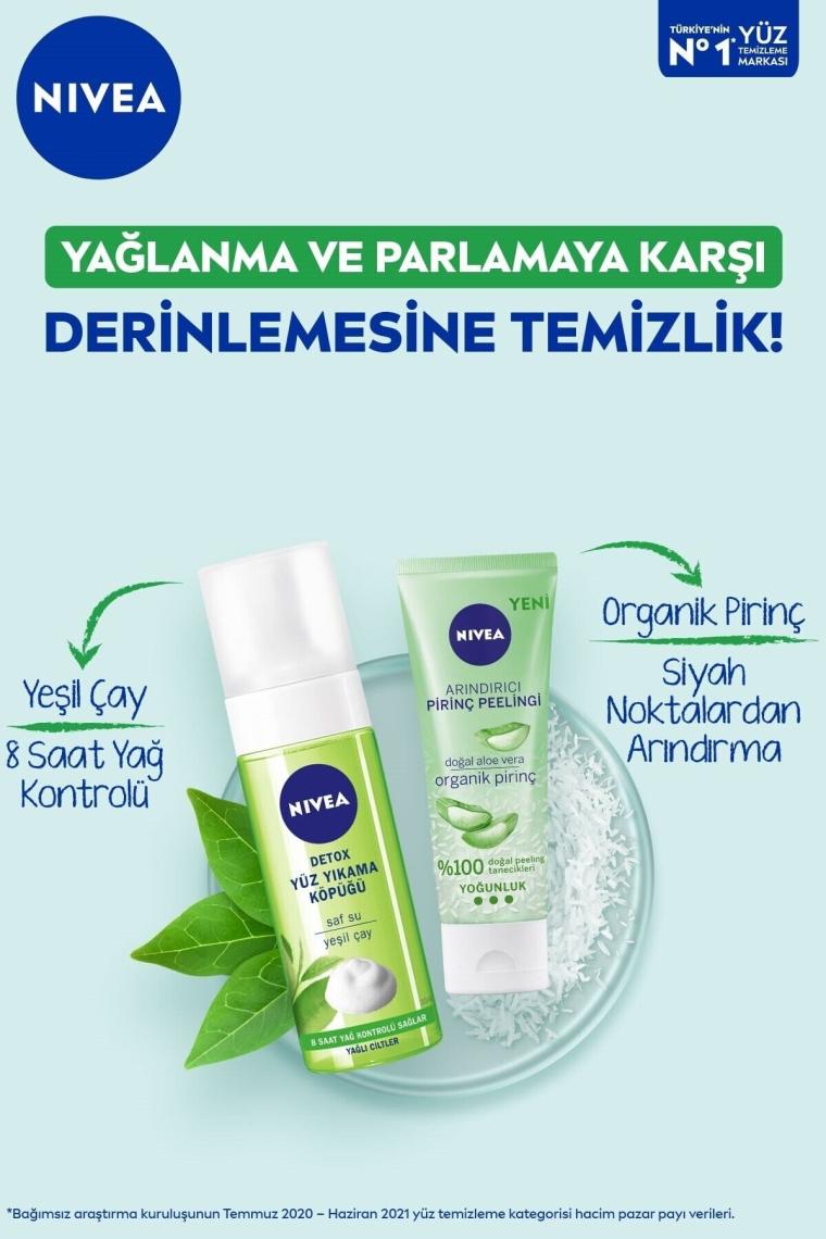 Nivea Urban Skin Detox Yüz Yıkama Köpüğü 150 ml