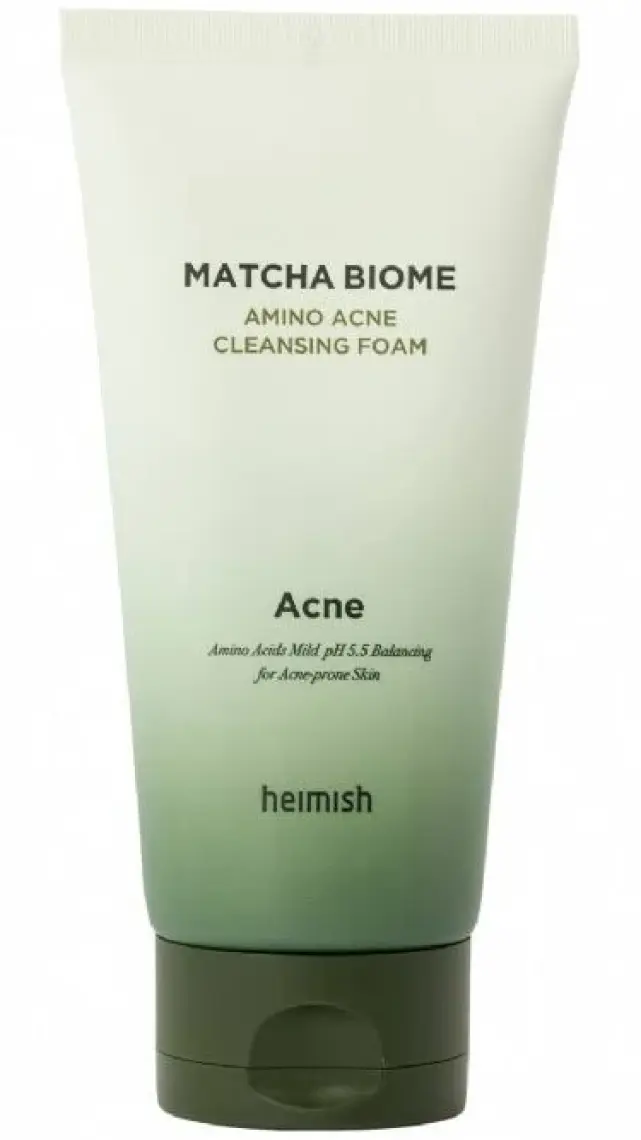 Heimish Matcha Biome Amino Acne Cleansing Foam - Matcha Özlü  Köpük Temizleyici