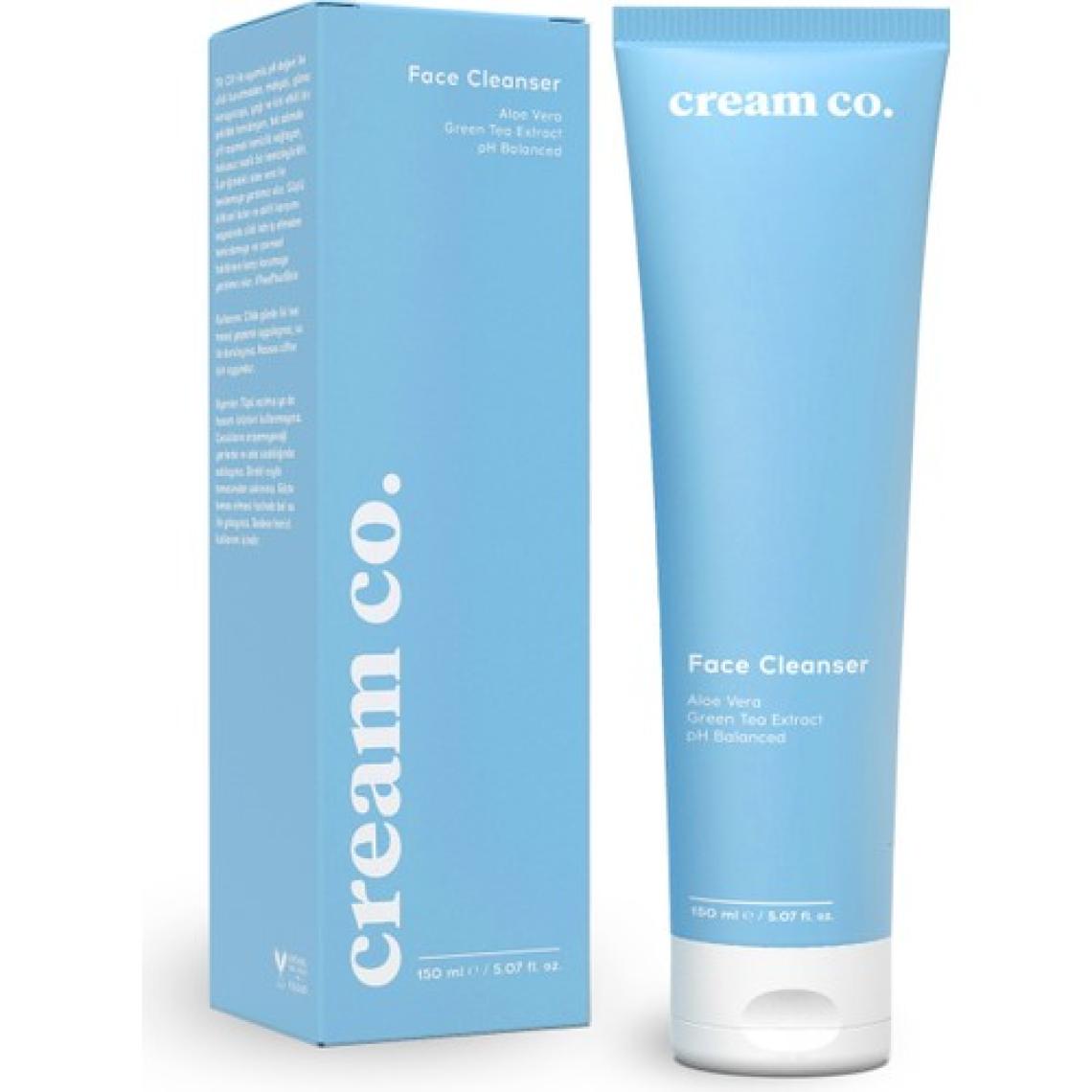 Cream Co. Beyazlatıcı Yüz Temizleyici Makyaj Temizleme Tek Adımda Çift Aşamalı Temizlik Face Cleanser 150 ml