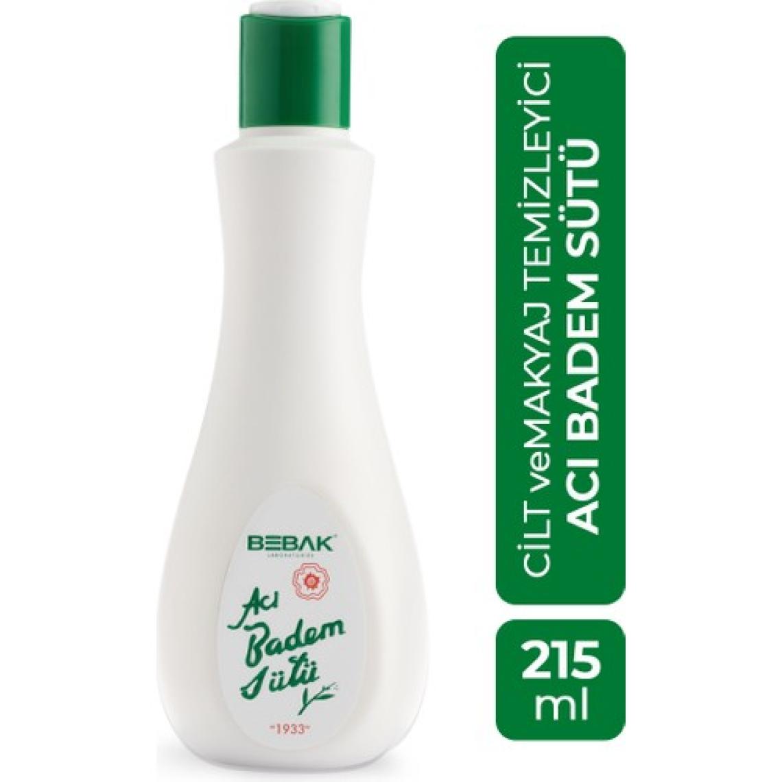 Bebak Acı Badem Sütü 215 ml Şişe