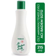 Bebak Acı Badem Sütü 215 ml Şişe